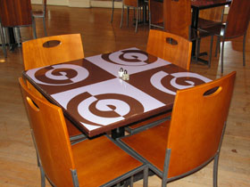 Printed Vinyl Decals for Table Tops